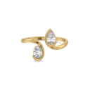 Toi et Moi Pear & Oval Ring thumbnail 2