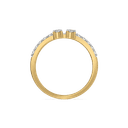 Twin Touch Pure Gold Lab Grown Diamond Ring thumbnail 3