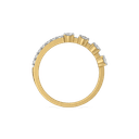 Unbroken Bond Pure Gold Lab Diamond Band Ring thumbnail 3