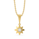 Wishing Star - Lab Diamond Pendant thumbnail 3
