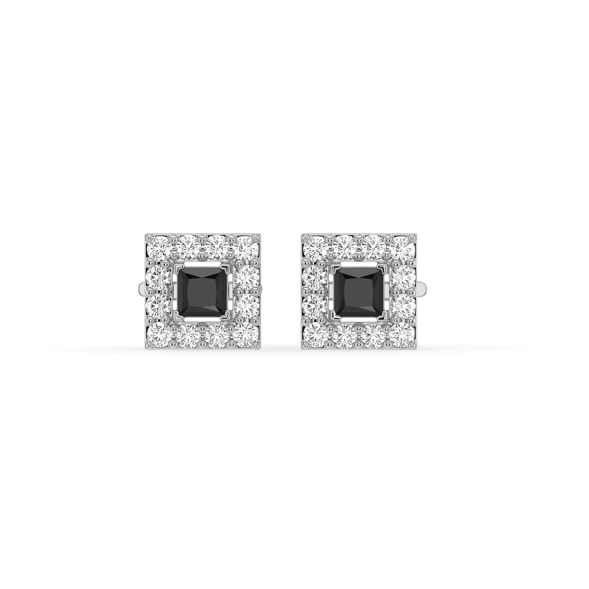 Black Dominion Lab Diamond Men's Cufflinks — image 1