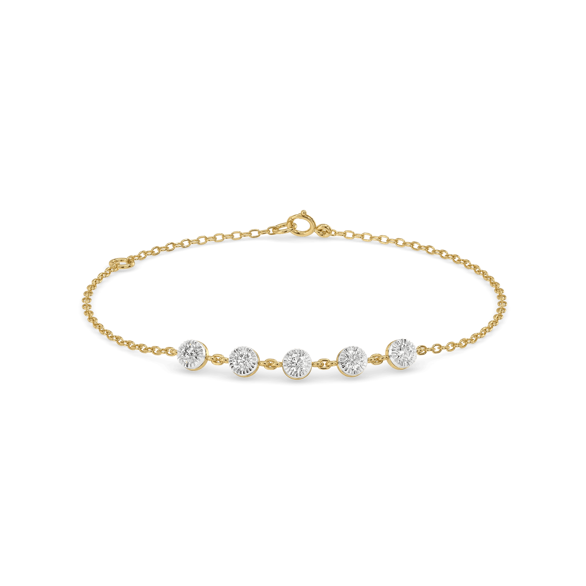 Constellation Star Pure Gold Lab Diamond Bracelet — image 1