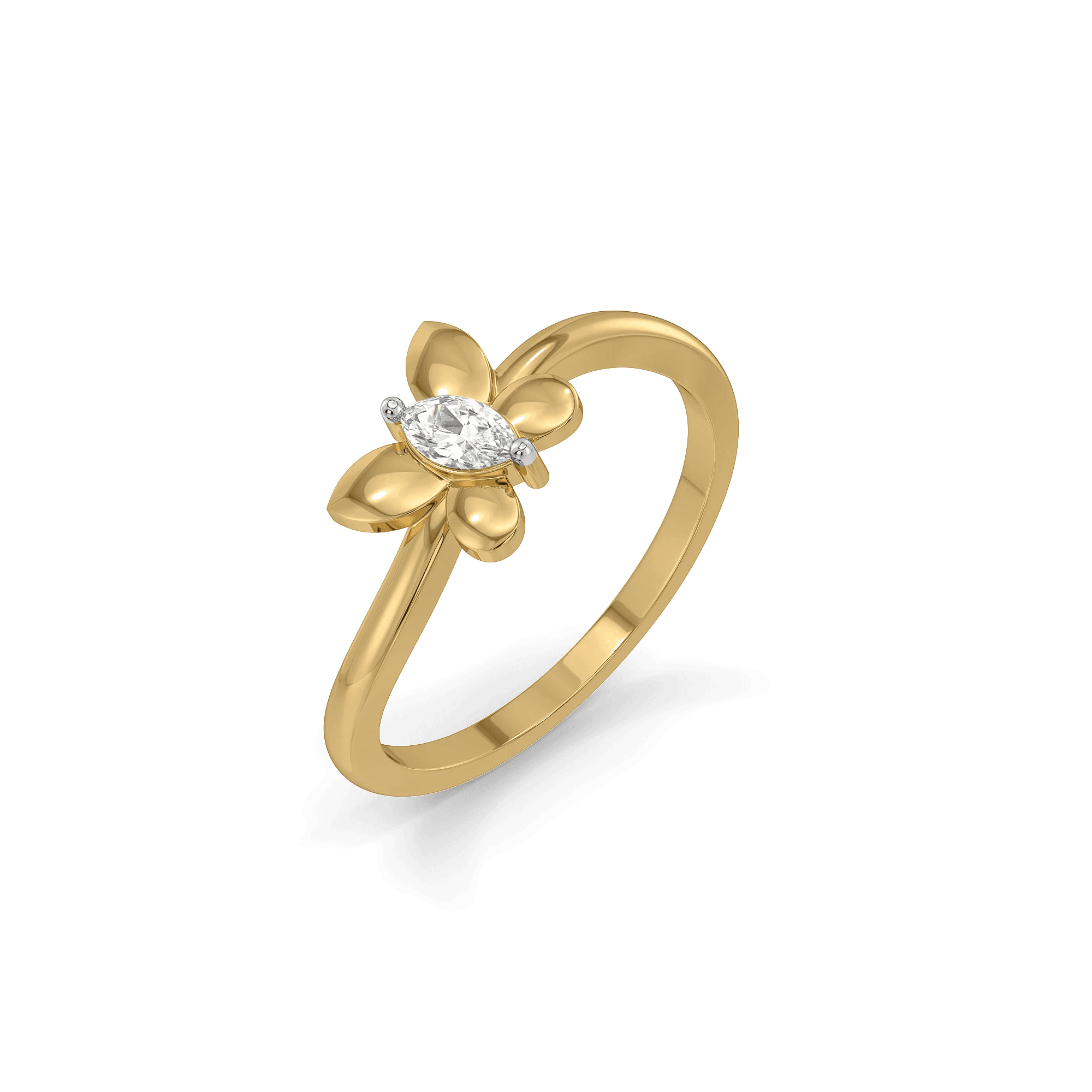 Flutter Marquise - Lab Diamond Ring — image 1