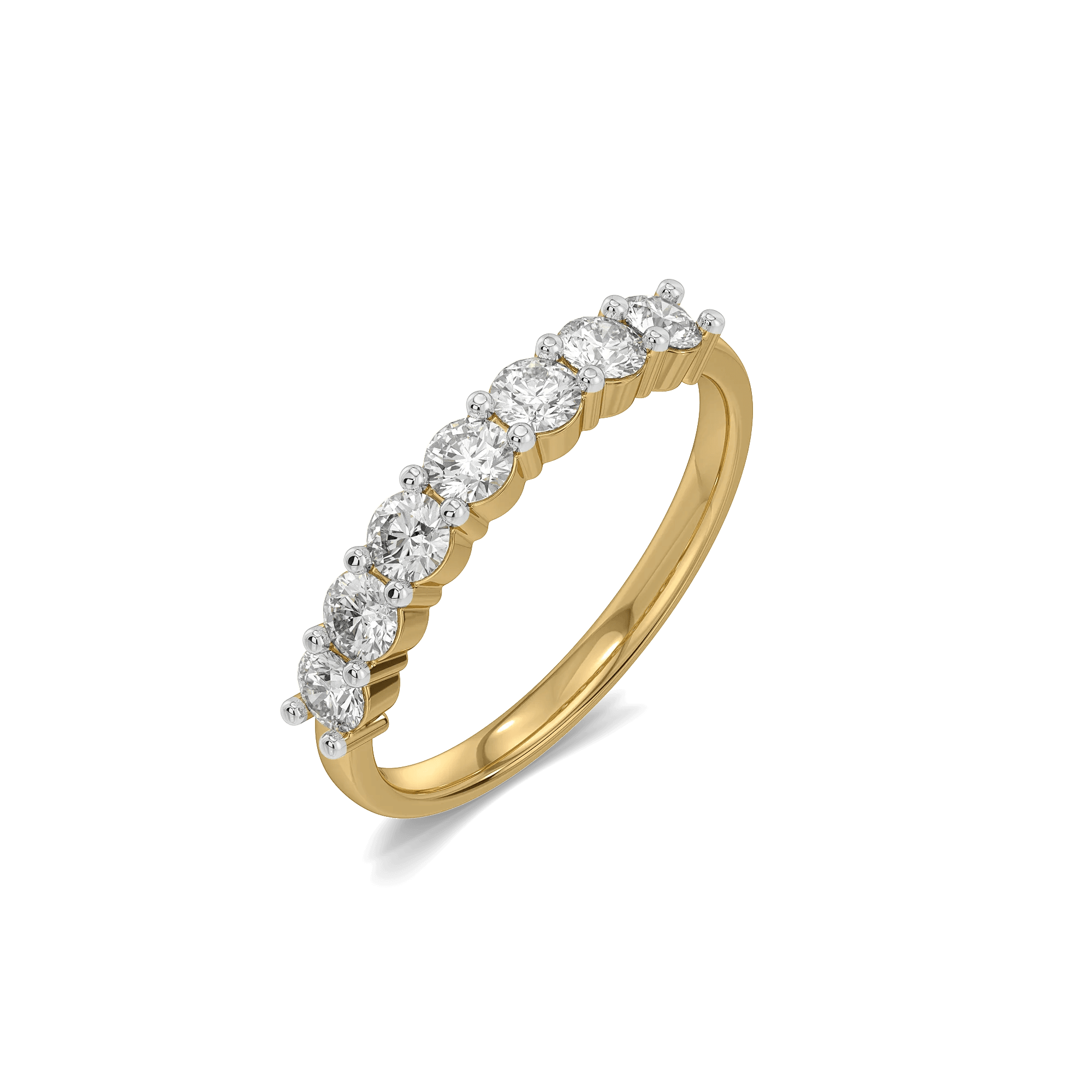 Infinite Glow Pure Gold Lab Grown Diamond Eternity Ring — image 1