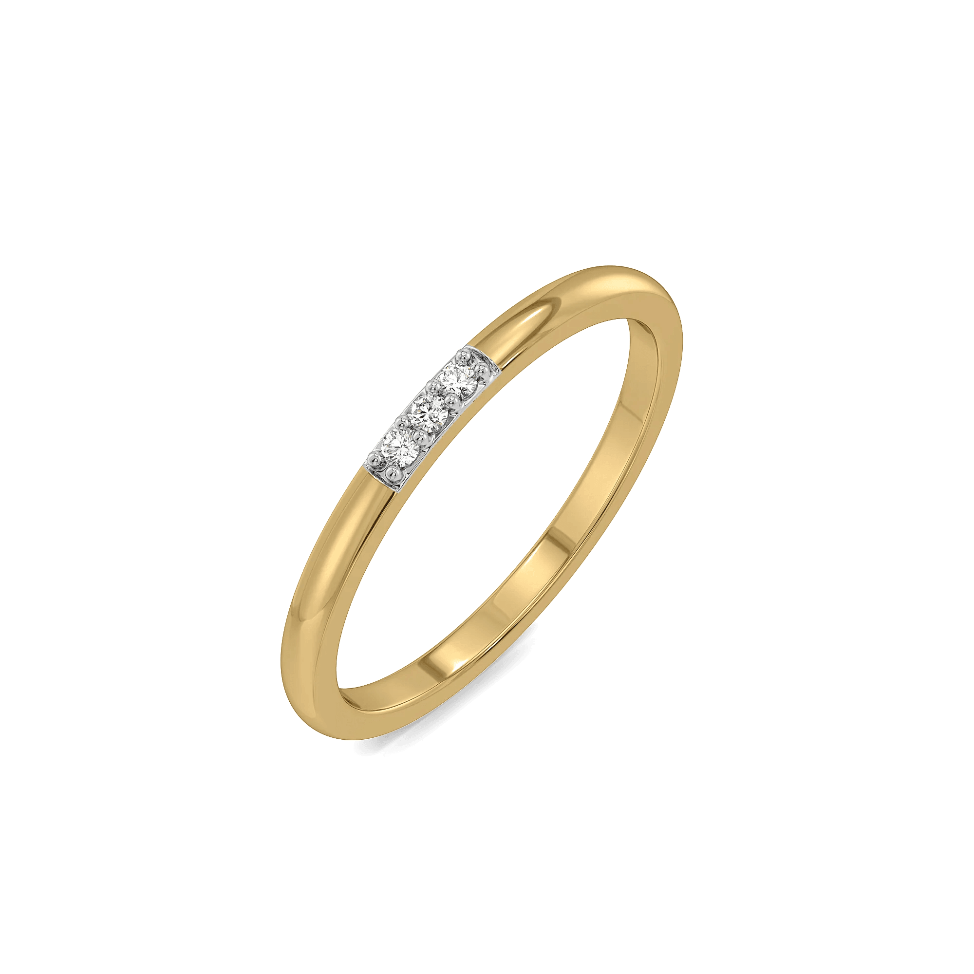 Three of Us - Lab Diamond Ring — image 1
