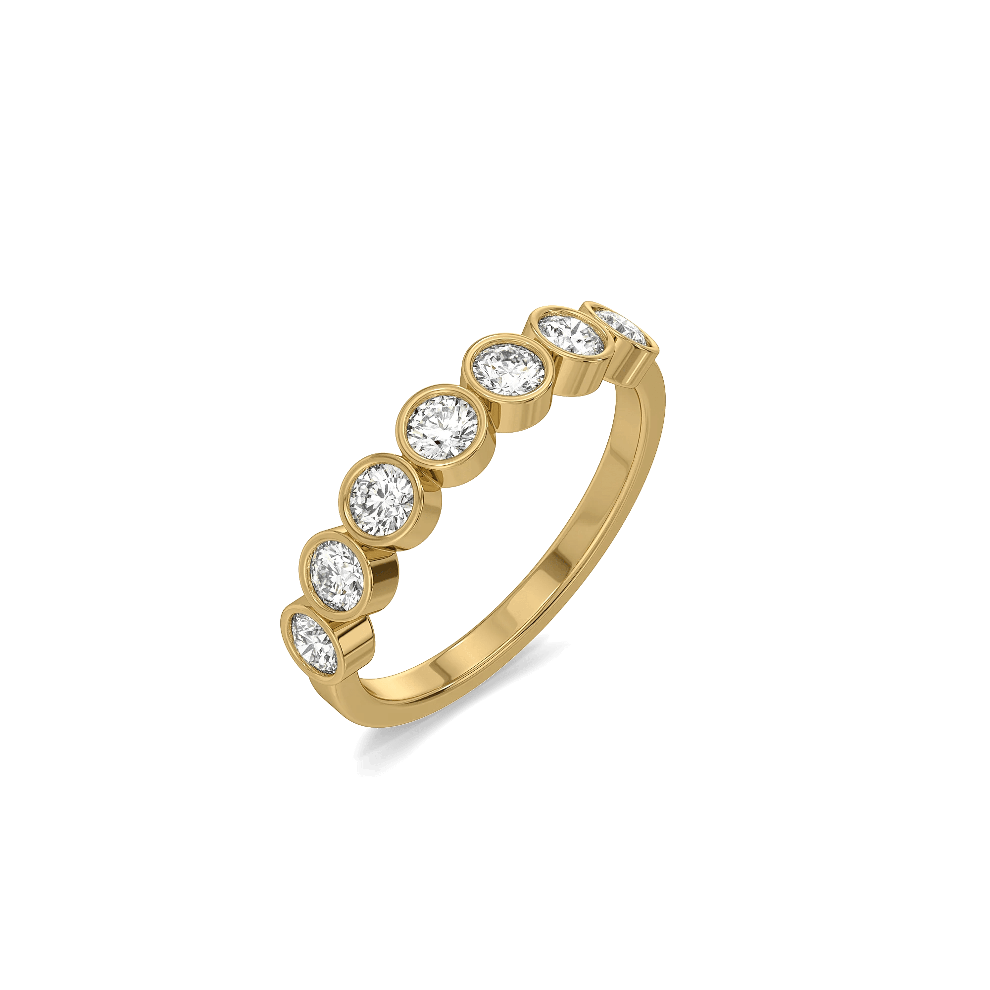 Parallel Glow Pure Gold Lab Grown Diamond Ring — image 1