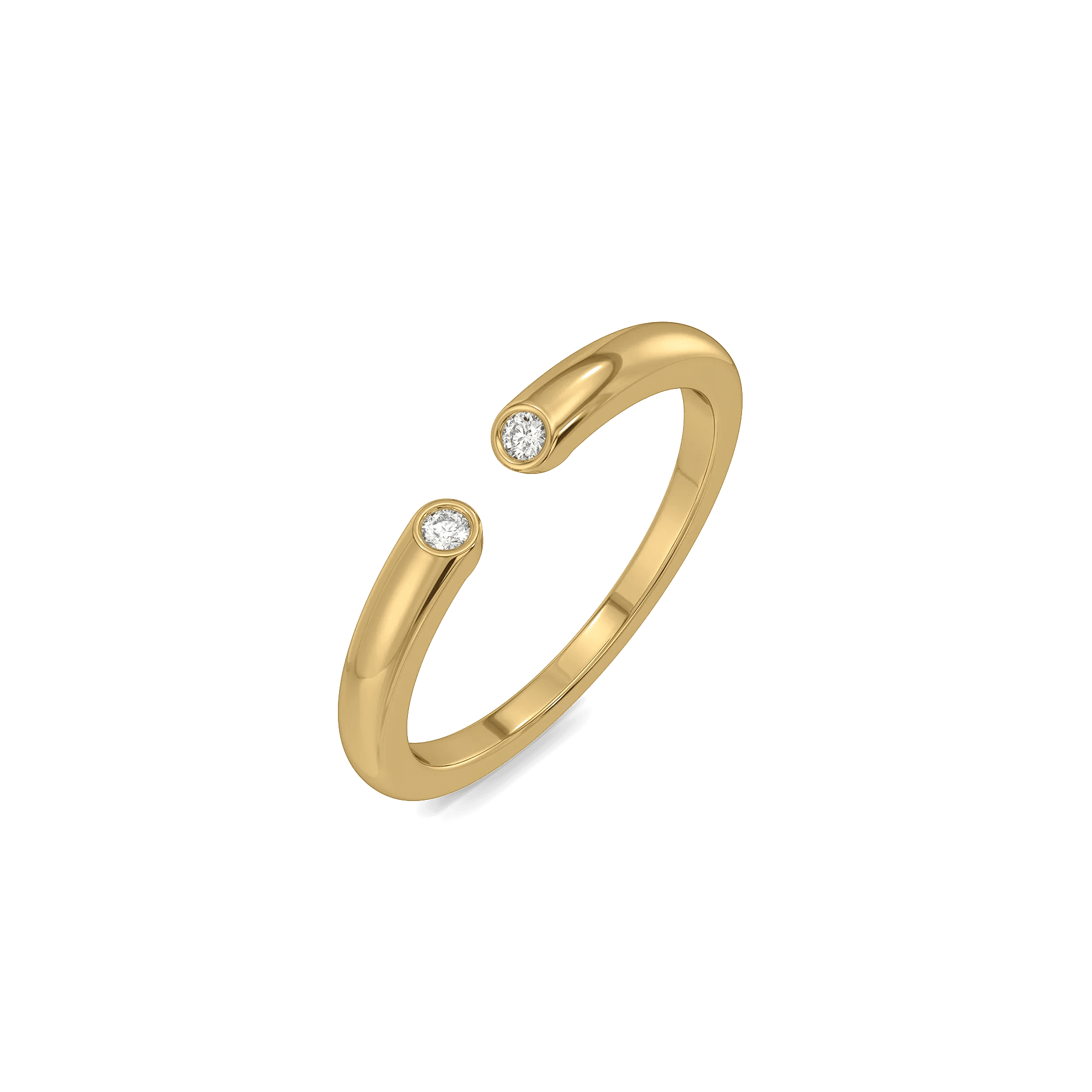 Side By Side - Lab Diamond Ring — image 1