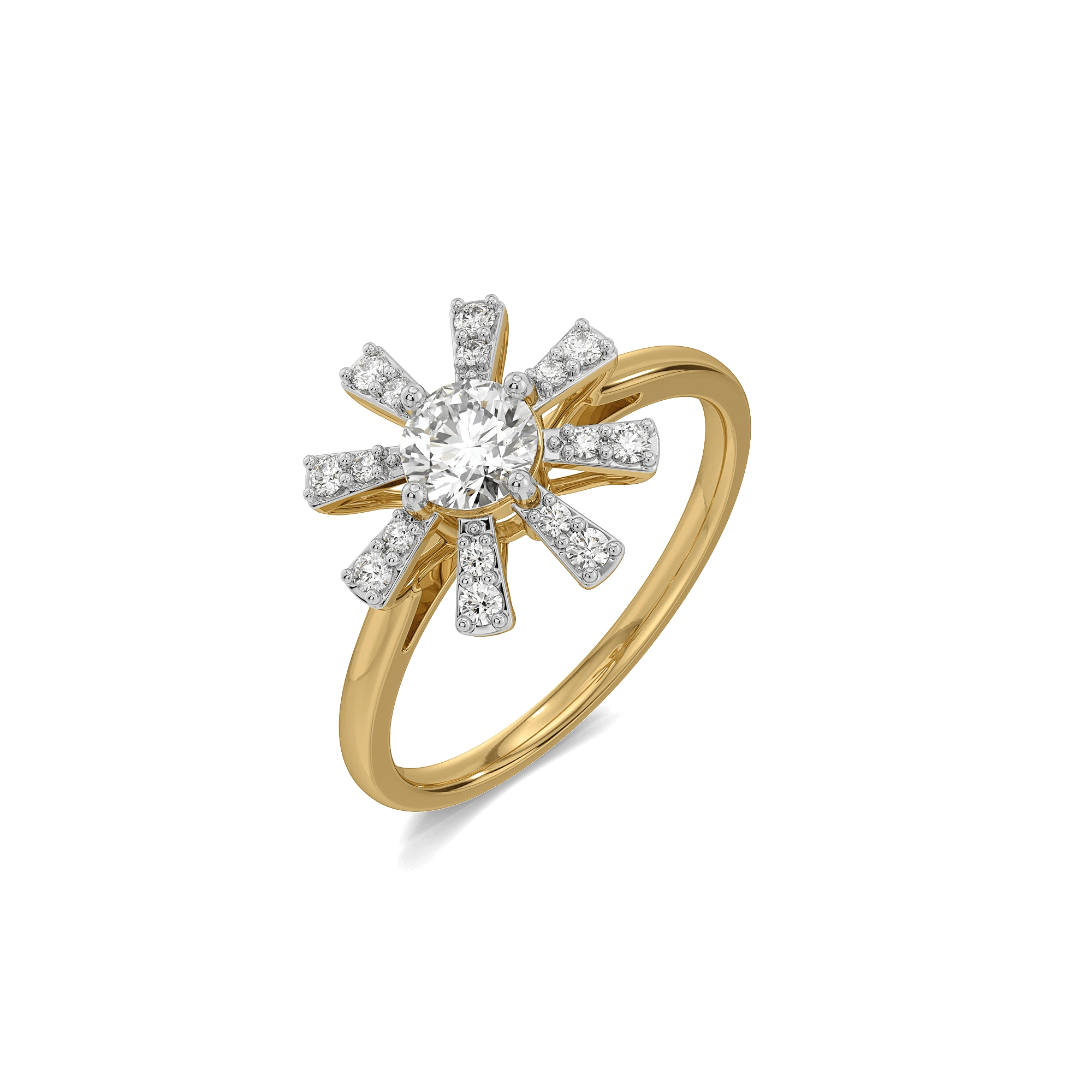 Starlit Cluster Lab Grown Diamond Ring — image 1