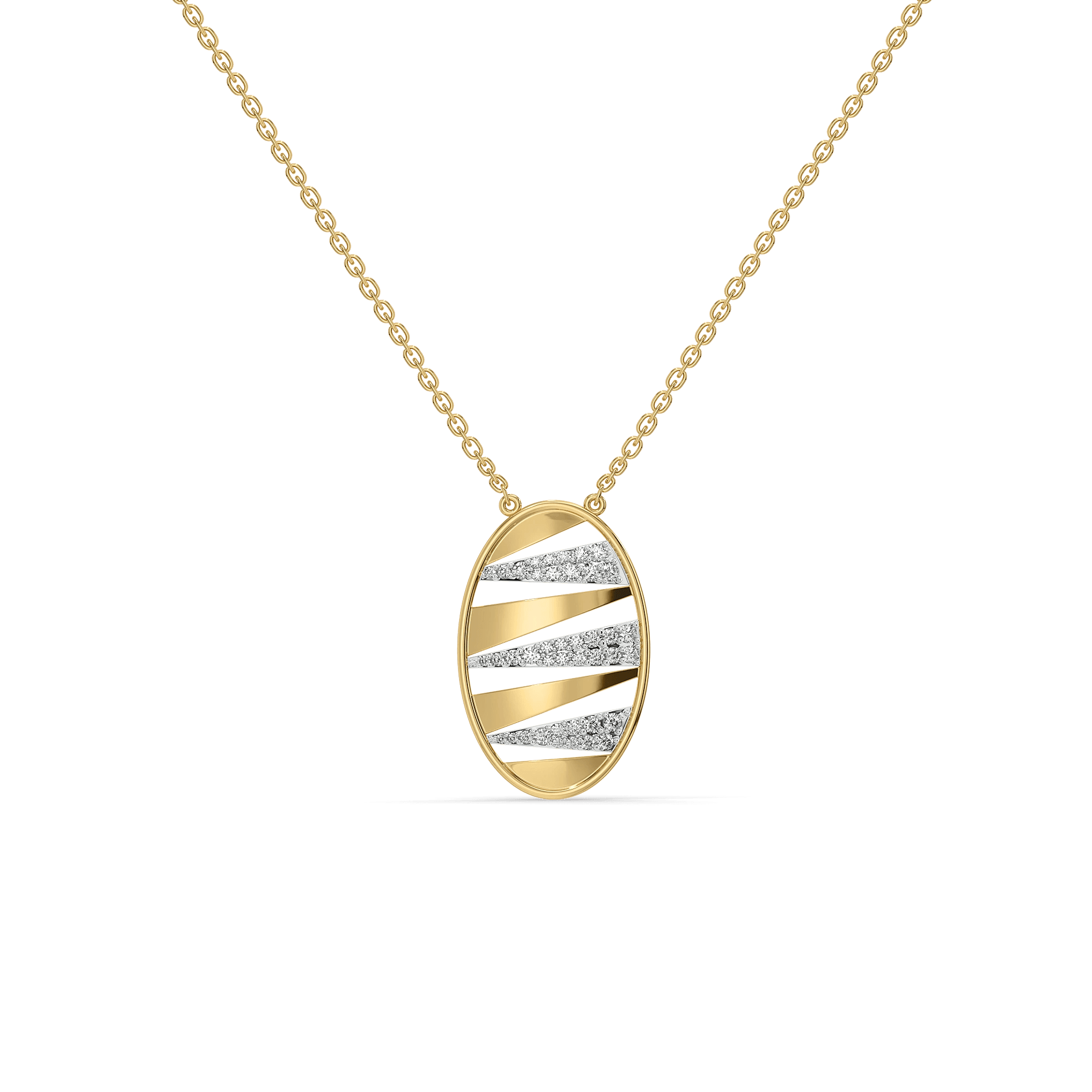 The Editorial Edge - Lab Diamond Necklace — image 1