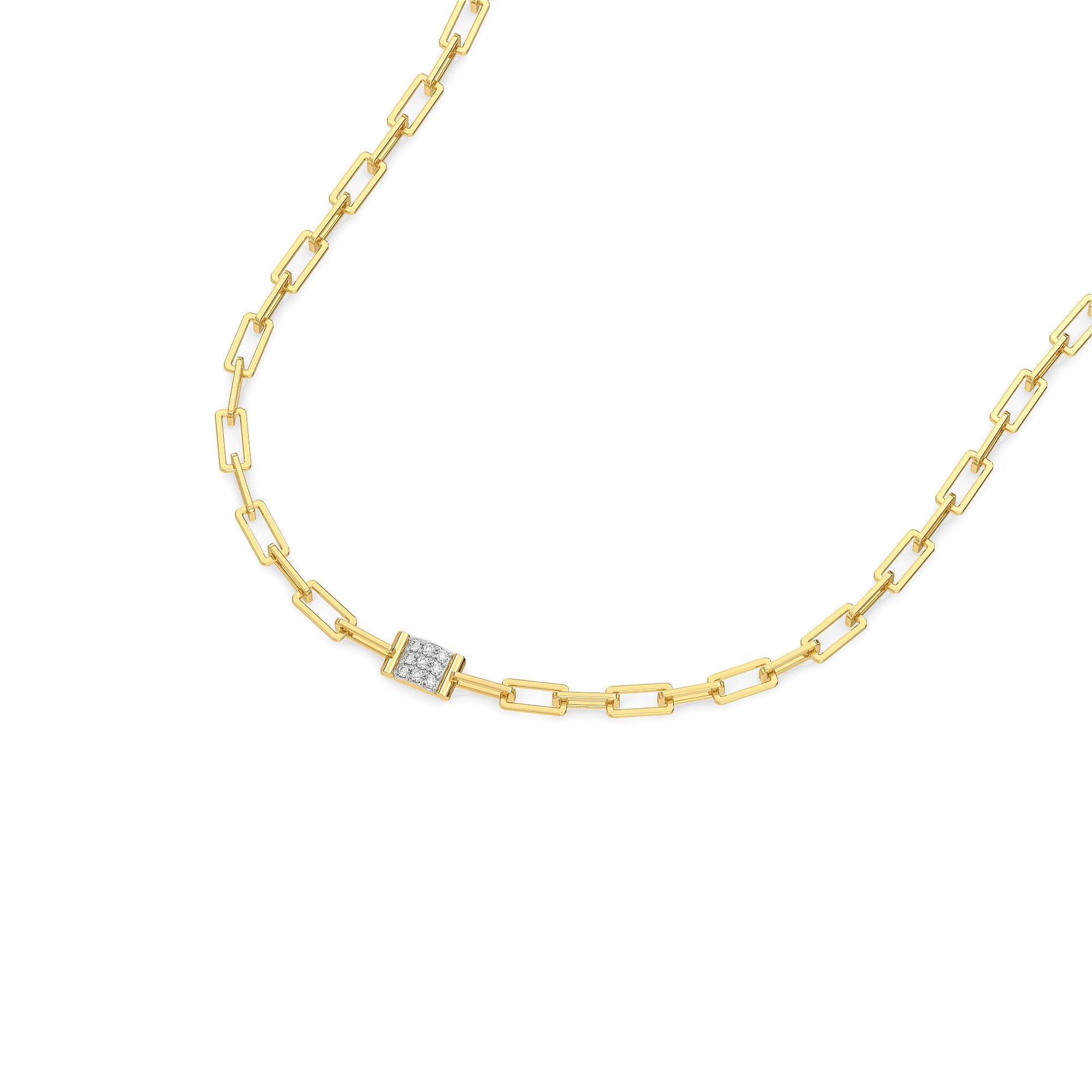 The Miranda Link Lab Diamond Necklace — image 1